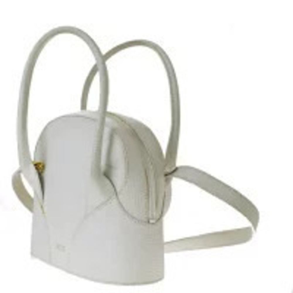 Loewe Bag Leather White Shoulder Handbag White
